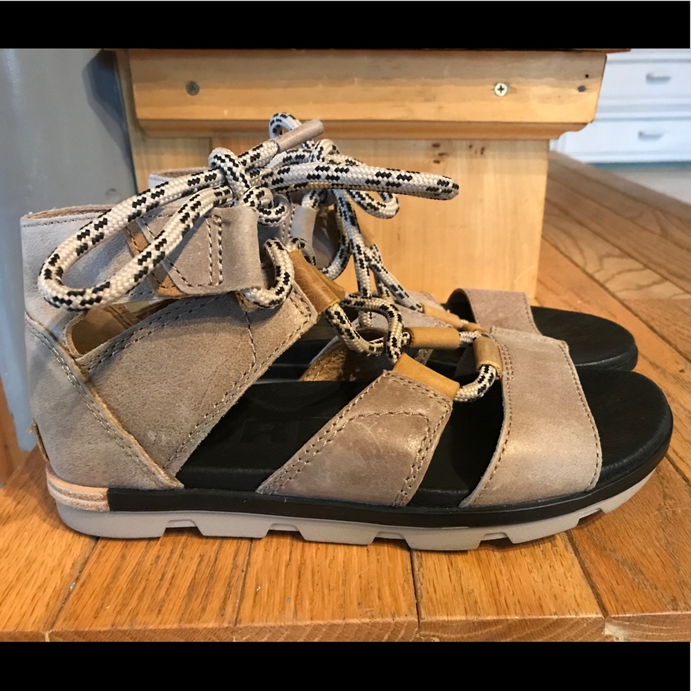 Sorel Torpeda Lace Sandals Size 7